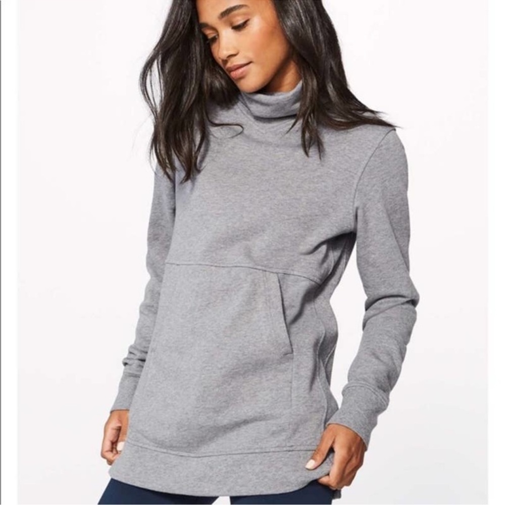 LULULEMON Press Pause Pullover Sweater Cotton 6